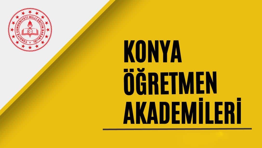 KONYA ÖĞRETMEN AKADEMİLERİ FAALİYET BÜLTENİ YAYINLANDI 